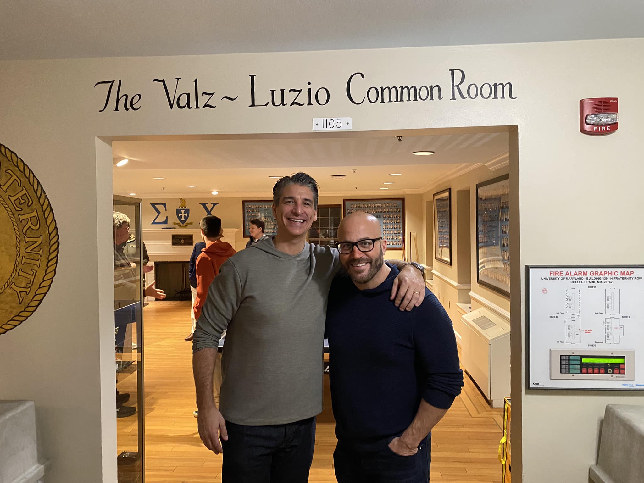 The Valz-Luzio Common Room Dedication