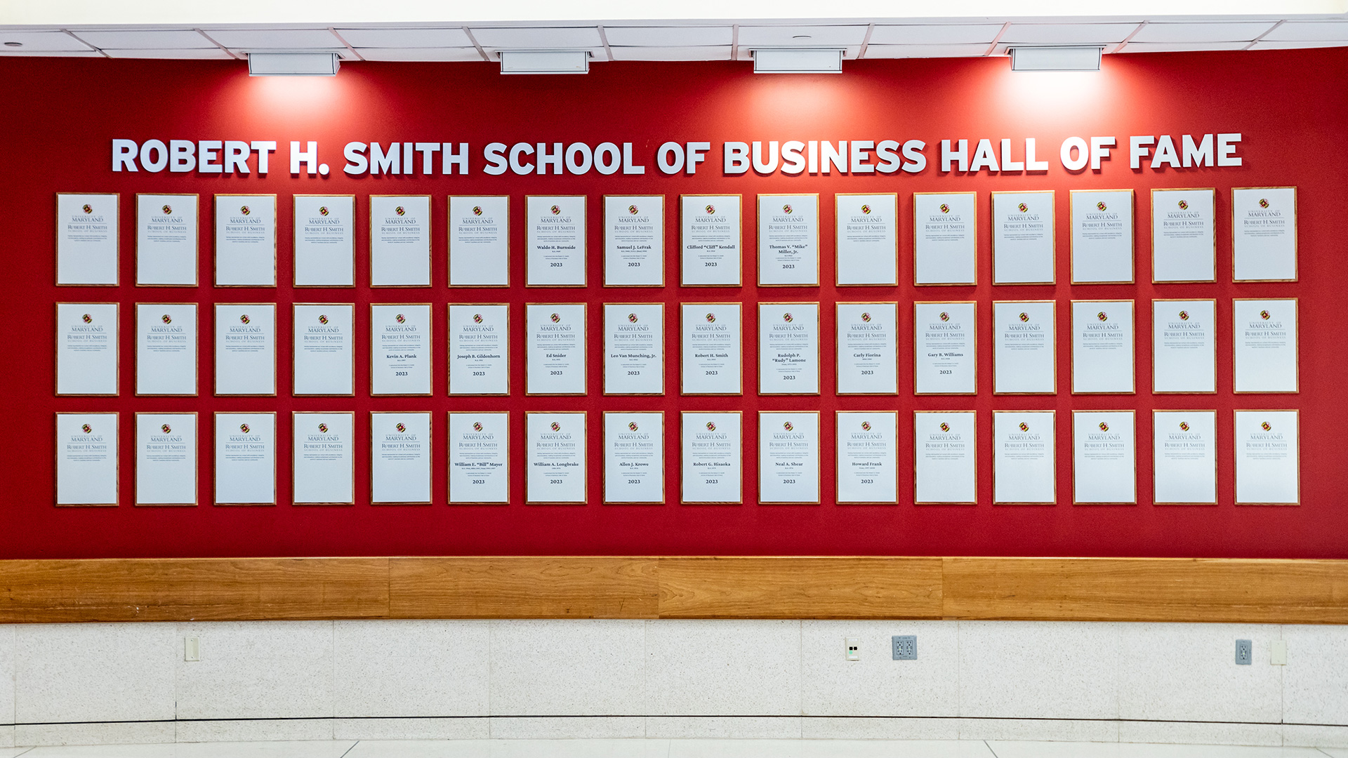 Waldo Burnside ’49 Inducted into Robert H. Smith School of Business Hall of Fame